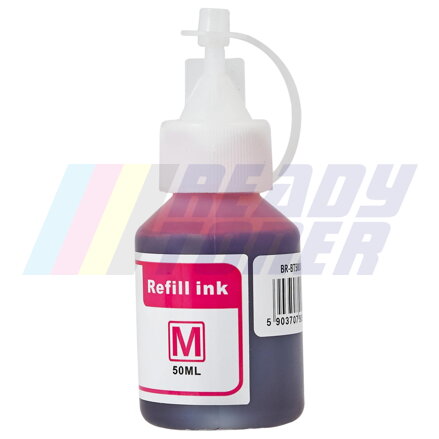 Náhradná atramentová náplň Brother BT5000M, magenta (purpurová), kompatibilná