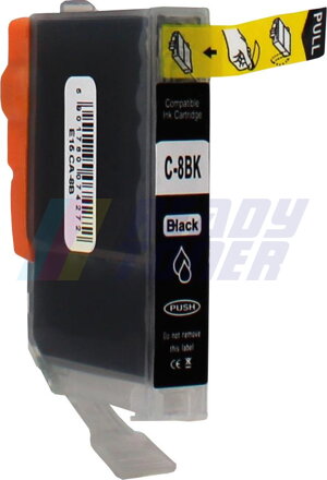 Atramentový cartridge Canon CLI8BK (0620B) black (čierny), kompatibilný