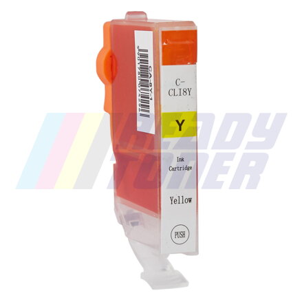 Atramentový cartridge Canon CLI8Y (0623B) yellow (žltý), kompatibilný