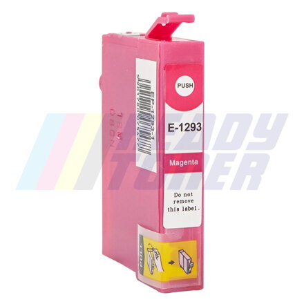 Atramentový cartridge Epson 1293 (C13T12934011 / T1293) magenta (purpurový), kompatibilný