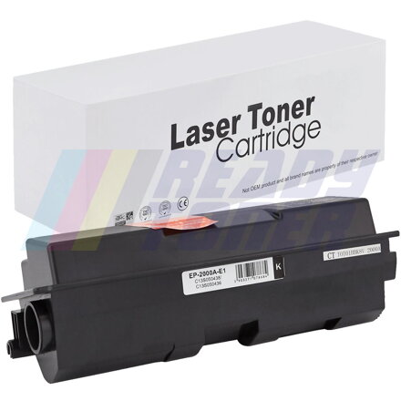 Laserový toner Epson 2000A (C13S050438 / C13S050436) black (čierny), kompatibilný