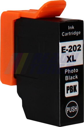 Atramentový cartridge Epson 202XPB (C13T02H14010) photo black (foto čierny), kompatibilný