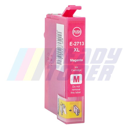 Atramentový cartridge Epson 2713 (C13T27134010 / T2713) magenta (purpurový), kompatibilný