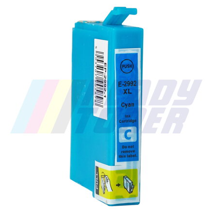 Atramentový cartridge Epson 2992 (CT29924010 / T2992) cyan (modrý), kompatibilný