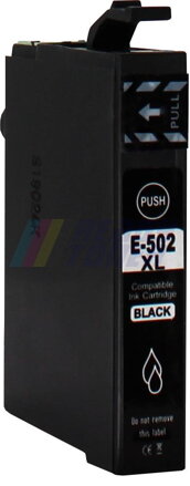 Atramentový cartridge Epson 502XB (C13T02W14010 / 502XL) black (čierny), kompatibilný