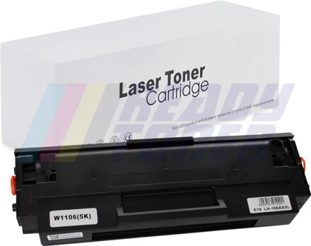 Laserový toner HP 106X (W1106X) black (čierny), kompatibilný