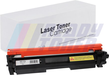 Laserový toner HP 17X (CF217X) black (čierny), kompatibilný
