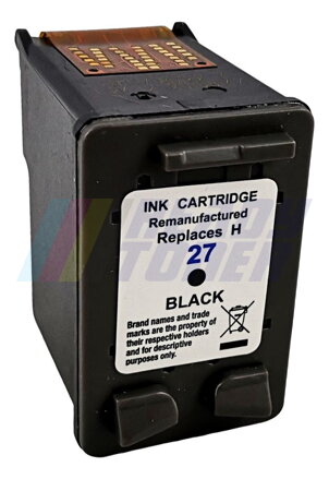 Atramentový cartridge HP 27XL (C8727AE) black (čierny), kompatibilný