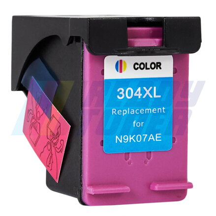 Atramentový cartridge HP 304XL (N9K07AE) multicolor (farebný), kompatibilný