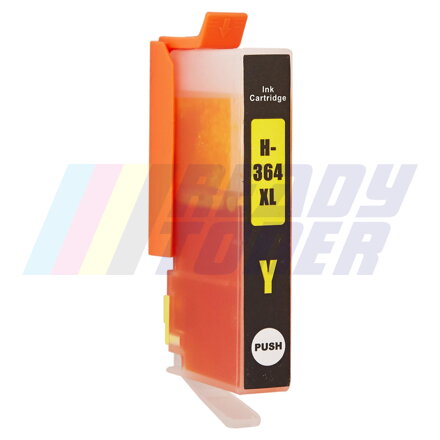 Atramentový cartridge HP 364XL (CB325EE) yellow (žltý), kompatibilný