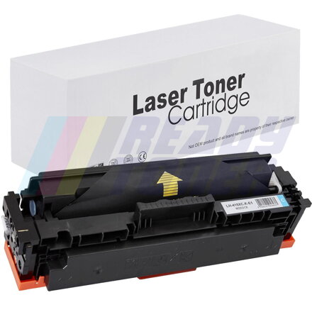 Laserový toner HP 415A (W2031A / 3015C002) bez čipu, cyan (modrý), kompatibilný