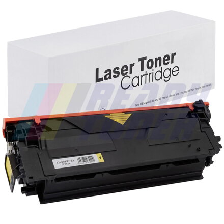 Laserový toner HP 508X (CF362X) yellow (žltý), kompatibilný