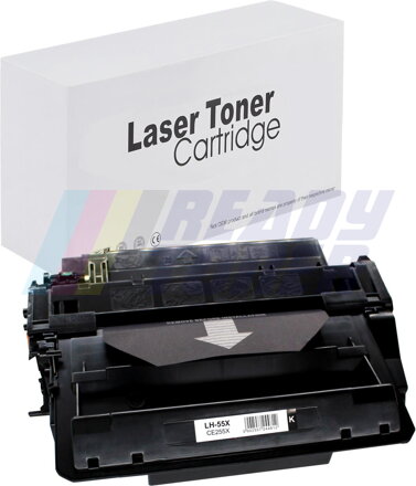Laserový toner HP 55X (CE255X) black (čierny), kompatibilný