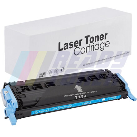 Laserový toner HP Q6001A (124A), cyan (modrý), kompatibilný