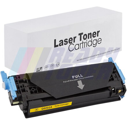 Laserový toner HP Q6002A (124A), yellow (žltý), kompatibilný