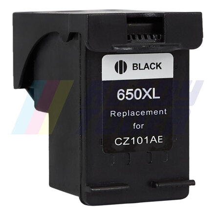 Atramentový cartridge HP 650XL (CZ101AE) black (čierny), kompatibilný