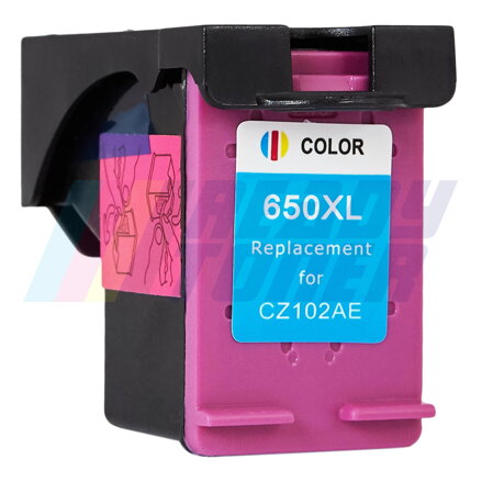 Atramentový cartridge HP 650XL (CZ102AE) multicolor (farebný), kompatibilný