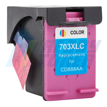 Atramentový cartridge HP 703XL (CD888AE) multicolor (farebný), kompatibilný