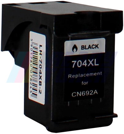 Atramentový cartridge HP 704XL (CN692AE) black (čierny), kompatibilný