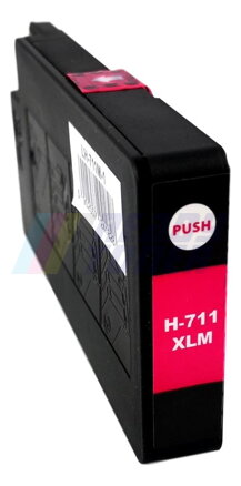 Atramentový cartridge HP 711 (CZ131A) magenta (purpurový), kompatibilný