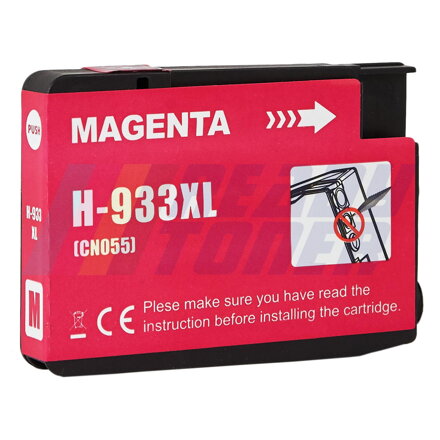 Atramentový cartridge HP 933XL (CN055AE) magenta (purpurový), kompatibilný