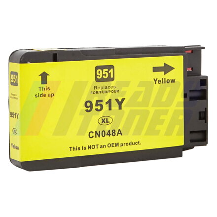 Atramentový cartridge HP 951XL (CN048AE) yellow (žltý), kompatibilný
