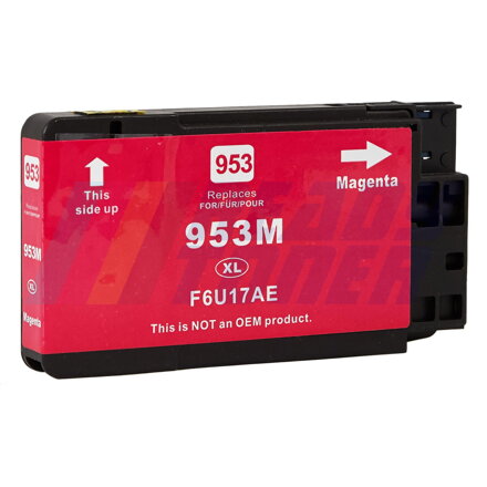 Atramentový cartridge HP 953XL (F6U17AE) magenta (purpurový), kompatibilný