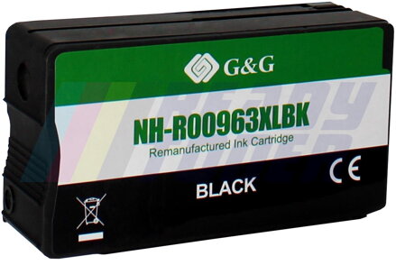 Atramentový cartridge HP 963XL (3JA30AE) black (čierny), kompatibilný
