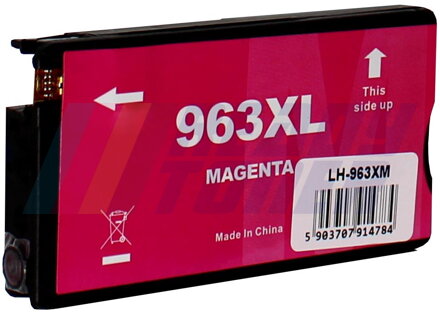 Atramentový cartridge HP 963XL (3JA28AE) magenta (purpurový), kompatibilný