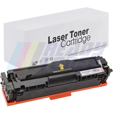 Laserový toner HP CF533A, magenta (purpurový), kompatibilný