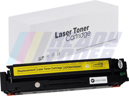Laserový toner HP 203X (CF542X), yellow (žltý), kompatibilný