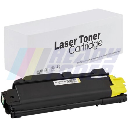 Laserový toner Kyocera TK5140Y, yellow (žltý), kompatibilný