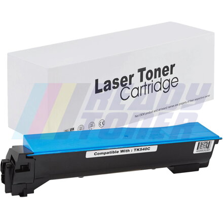 Laserový toner Kyocera TK540C, cyan (modrý), kompatibilný