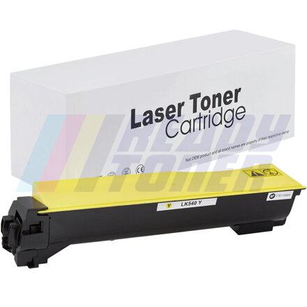 Laserový toner Kyocera TK540Y, yellow (žltý), kompatibilný