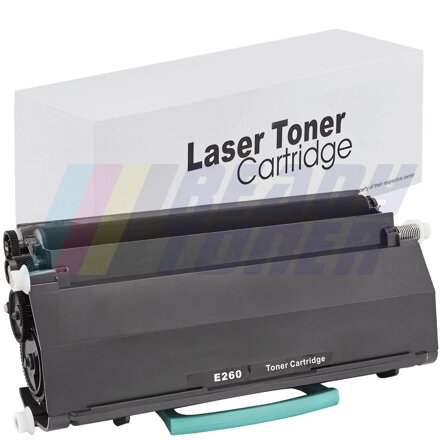 Laserový toner Lexmark E260 (E260A11E) black (čierny), kompatibilný