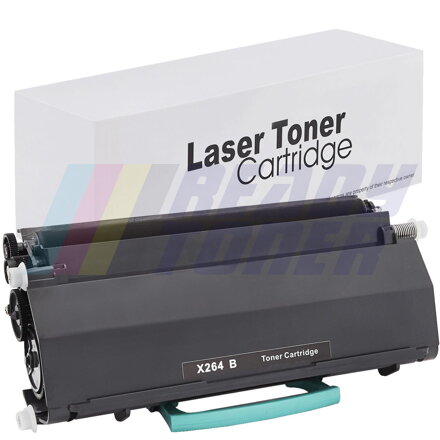 Laserový toner Lexmark X264X (X264H21G) black (čierny), kompatibilný