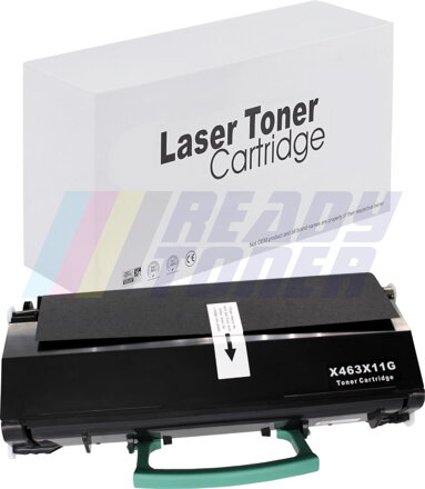 Laserový toner Lexmark X463X (X463X11G / X463X31G) black (čierny), kompatibilný