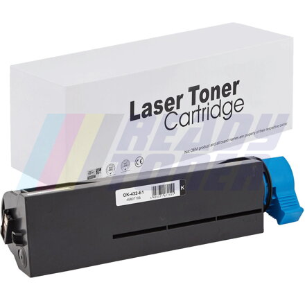 Laserový toner OKi 432 (45807106) black (čierny), kompatibilný