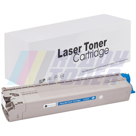 Laserový toner OKi 853C (45862839) cyan (modrý), kompatibilný