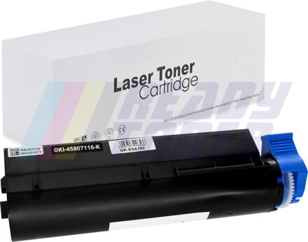Laserový toner OKi ES4192 (45807116) black (čierny), kompatibilný