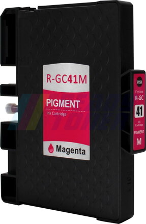 Atramentový cartridge Ricoh GC41XM (405763) magenta (purpurový), kompatibilný