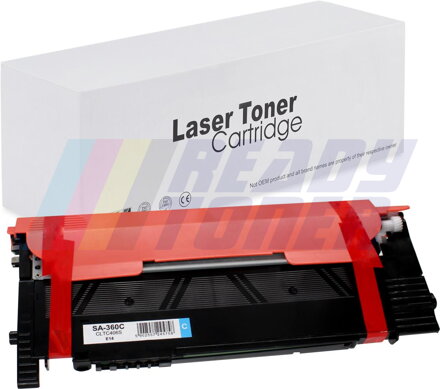 Laserový toner Samsung  360C (CLT-C406S) cyan (modrý), kompatibilný