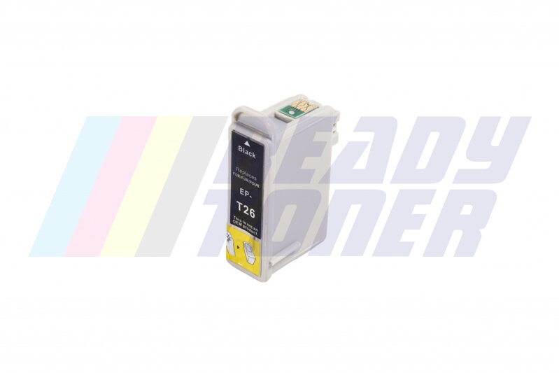 Atramentový cartridge Epson C13T02640110, T026, black (čierny), kompatibilný