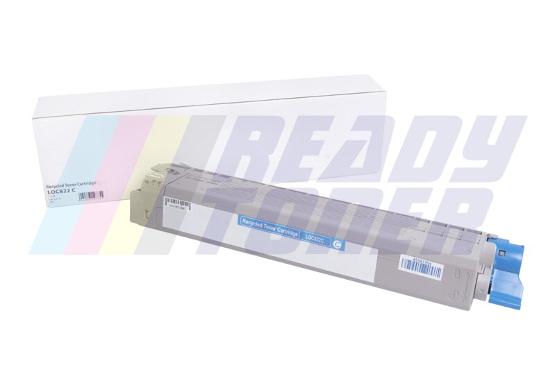 Laserový toner OKi 44844615, cyan (modrý), kompatibilný
