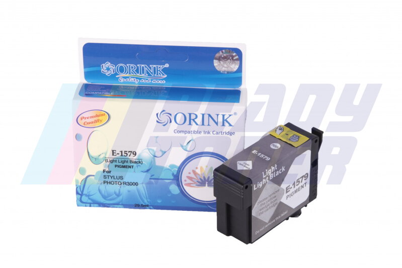 Atramentový cartridge Epson C13T15794010, light light black (čierny), kompatibilný