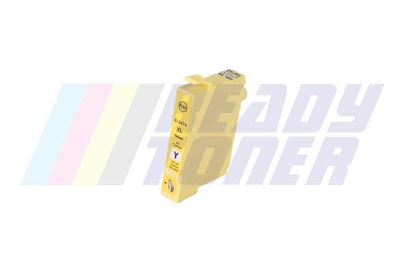 Atramentový cartridge Epson C13T34744010, 34XL, yellow (žltý), kompatibilný