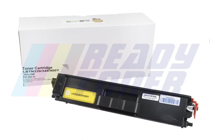 Laserový toner Brother TN900Y, TN329Y, TN349Y, yellow (žltý), kompatibilný