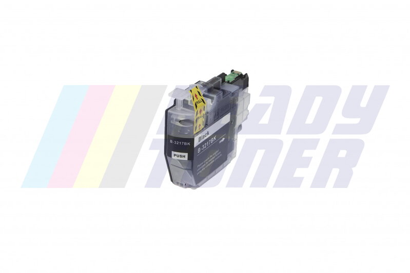 Atramentový cartridge Brother LC3217BK, black (čierny), kompatibilný