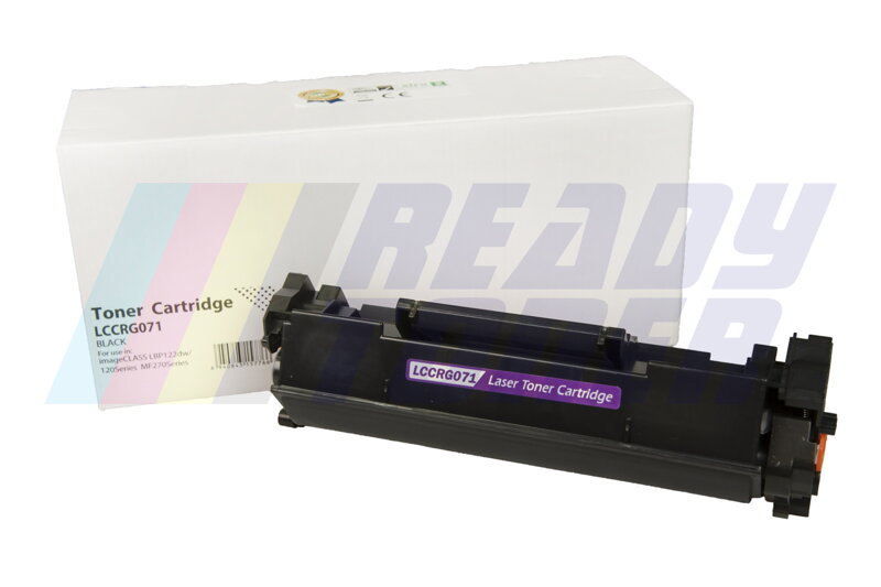 Laserový toner Canon CRG071 (5645C002) bez čipu, black (čierny), kompatibilný