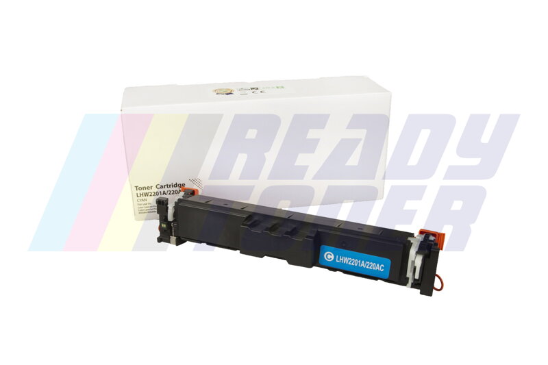 Laserový toner HP 220A (W2201A), cyan (modrý), kompatibilný